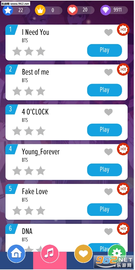Piano tile BTS(Magic Piano Tiles BTS:New Songs 2018��׿��)v1.6��ͼ2