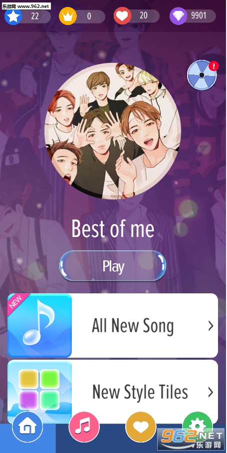 Piano tile BTS(Magic Piano Tiles BTS:New Songs 2018��׿��)v1.6��ͼ3