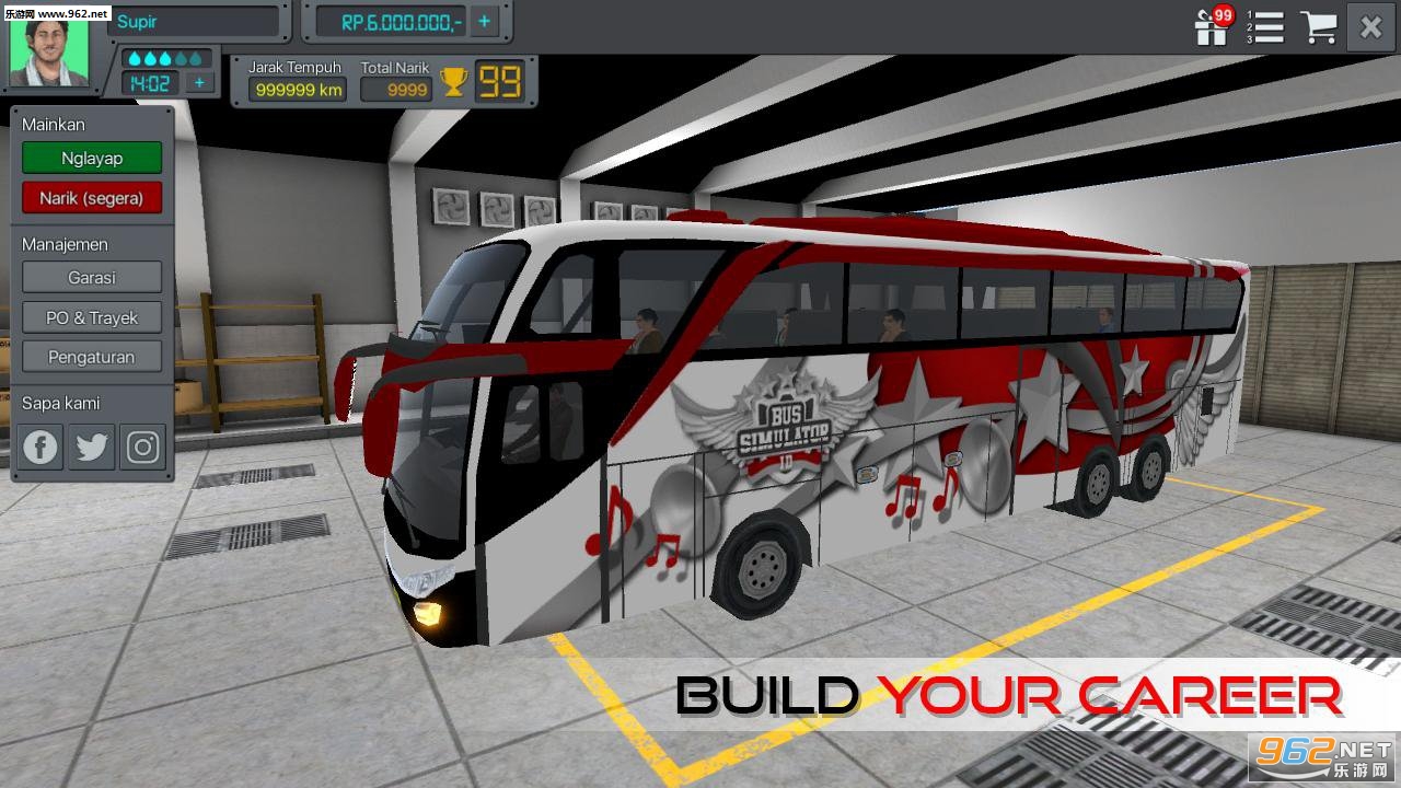 Bus Simulator Indonesia(��ʿģ����ӡ���������ֻ���)��ͼ0