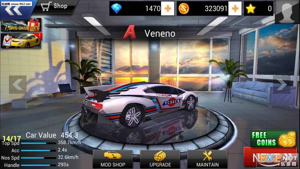 Car Racing 3D(�ֵ�����3D)��ͼ3