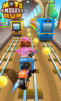 Moto Rush - Subway Endless Racing(Ħ���ܿ�����޾�����)v1.0.5(Moto Rush - Subway Endless Racing)��ͼ1