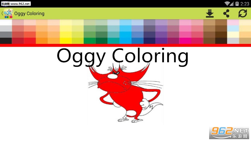 Oggy Coloring安卓版 Oggy Coloring安卓版