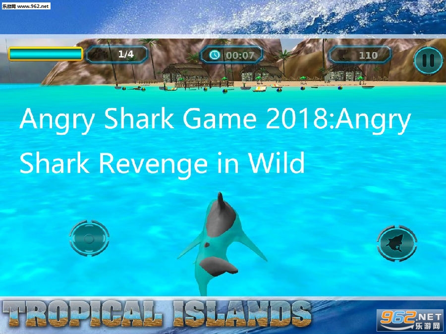 Angry Shark Game 2018:Angry Shark Revenge in Wild安卓游戏下载 Angry Shark Game 2018:Angry Shark Revenge in Wild安卓游戏下载