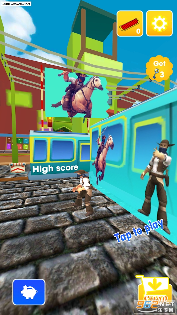 Cowboy Run(Cowboy Surf Run��׿��)v1.0��ͼ1