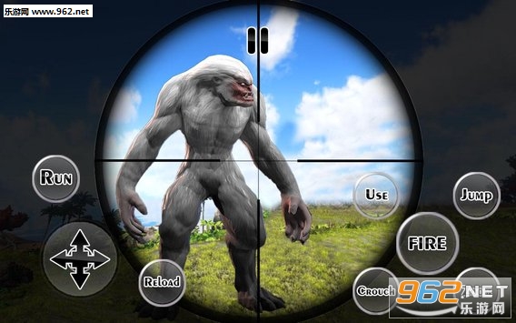 Big Foot Monster Wars 3D Games: Hunt Ogre Sasquatch���Դ��ʳ��ħ3D��׿���ͼ0