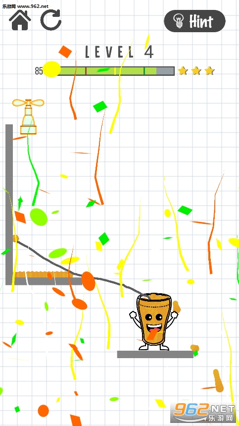 Happy Glass Draw Lines 2��Ϸ���ؽ�ͼ1