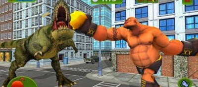 Monster Hero VS Dinosaur Battle(���ﳬ��Ӣ�۴�ս������Ϸ��׿��)��ͼ0
