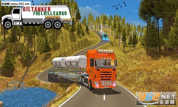Oil Tanker Fuel Hill Cargo Transport Trailer(����ȼ��ɽ���������ϳ���׿��)��ͼ3
