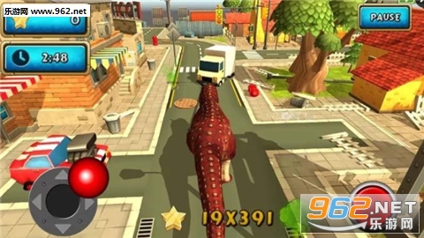 Dinosaur Simulator: Dino World(恐龙模拟器破坏世界安卓版)截图3