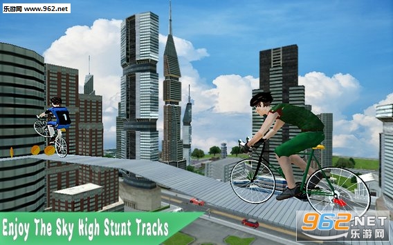 BMX Bicycle Racing _ StuntReal BMX Extreme Cycle Stunt:3D Cycle Racing 2017安卓版截图2