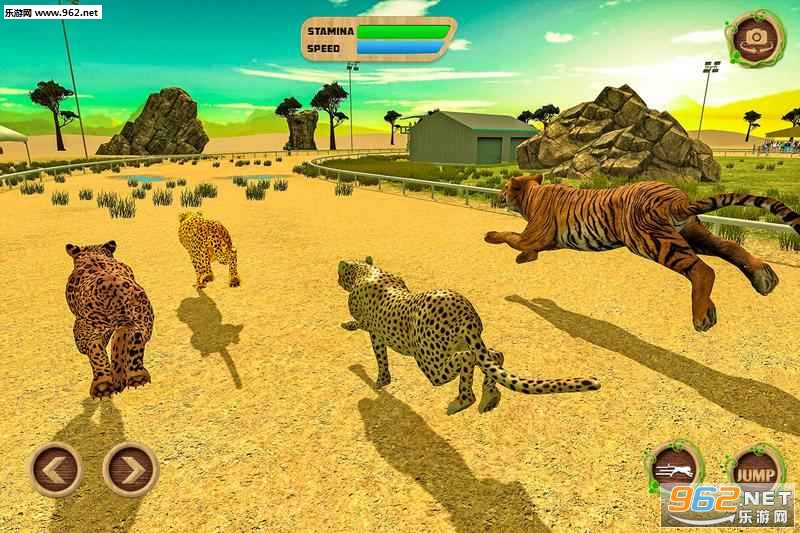 Furious Savanna Animal Race(��ԭ��������3D��׿��)��ͼ1