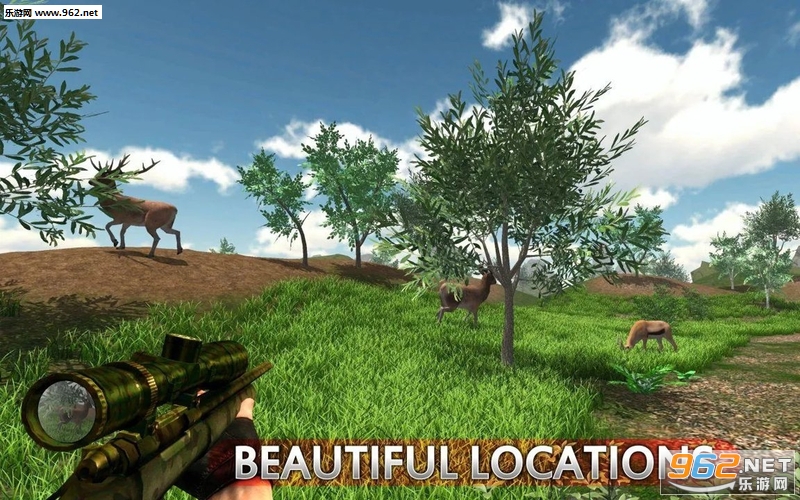 Deer Hunting(狙击手猎人冠军鹿射击安卓版)截图1