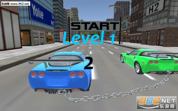Chained Car Racing Ramp(������������3d�ؼ�������׿��)��ͼ1