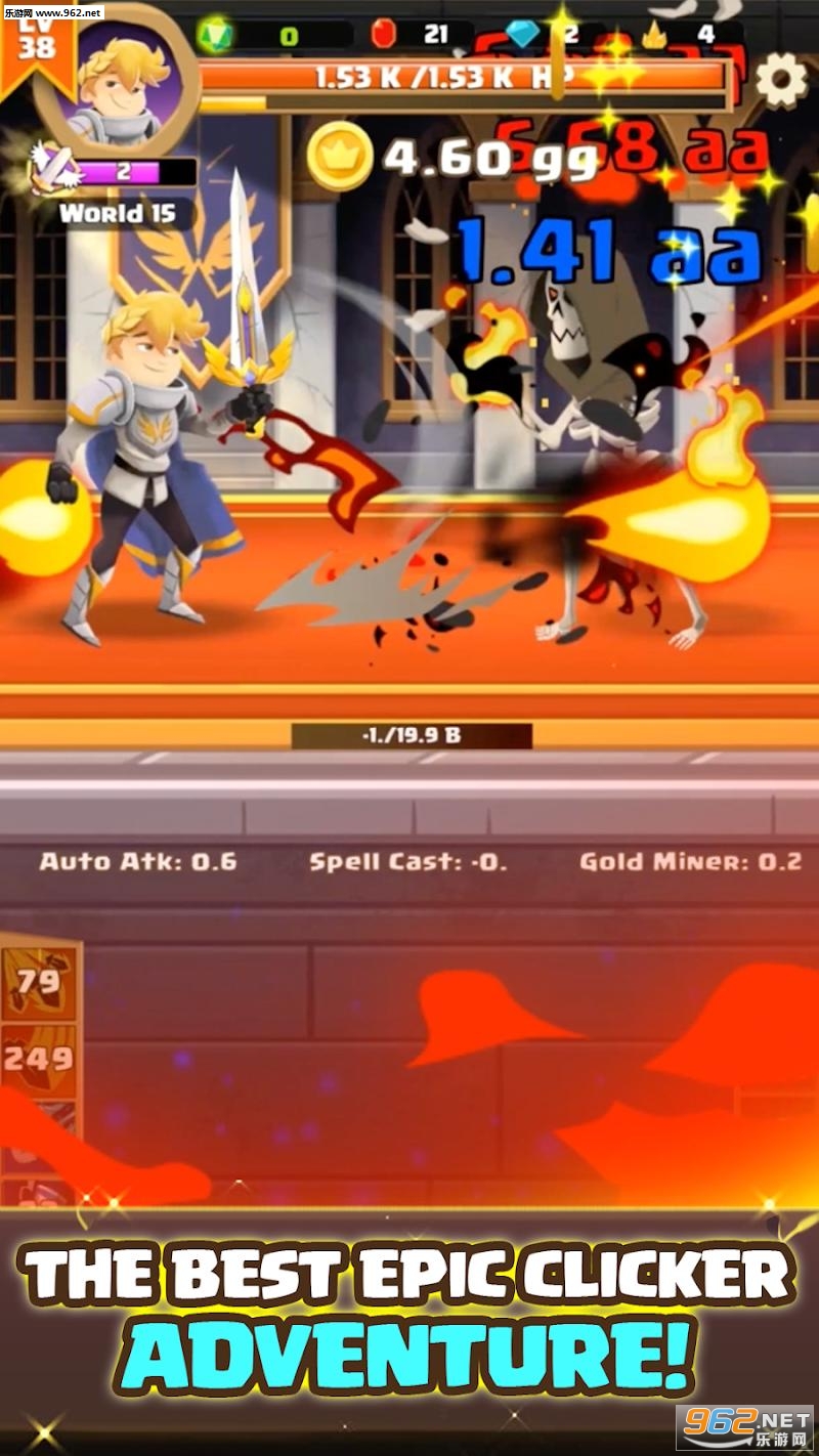 �����ʿClicker Knight: Idle Incremental RPG��׿���ͼ0