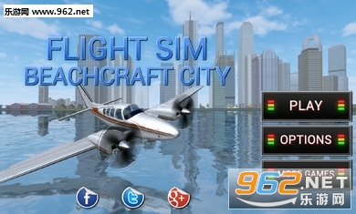 Flight Sim BeachCraft City(飞行模拟海滩城安卓版)截图0