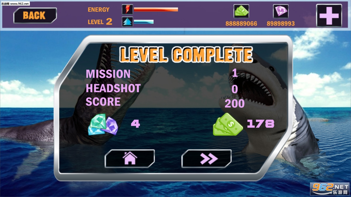 Sea Monster Shooting Strike 3D(��ս�����3D���°�)��ͼ2