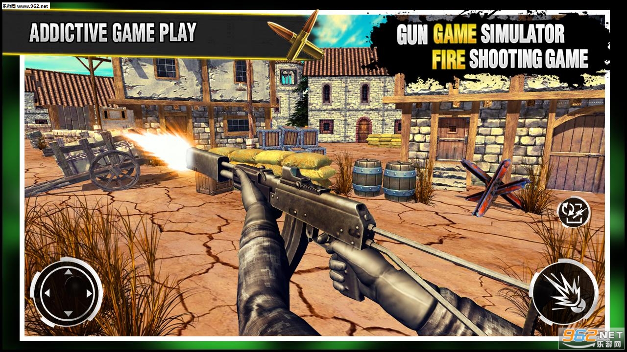Gun Game Simulator: Fire Free �C Shooting Game 2k18��׿���ͼ0