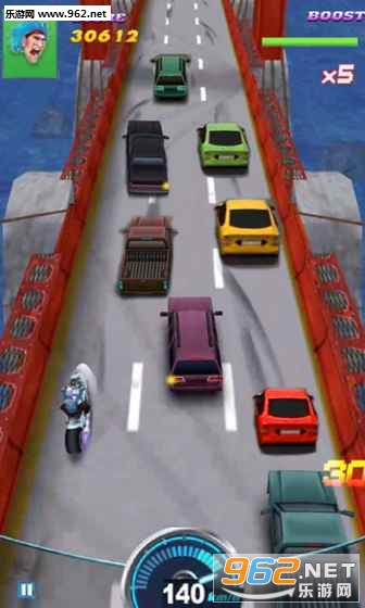 RacingMoto(Ħ��������ͨ����3D��׿��)(Moto racing Traffic race 3D)v1.0��ͼ0