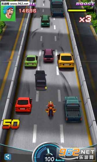 RacingMoto(Ħ��������ͨ����3D��׿��)(Moto racing Traffic race 3D)v1.0��ͼ2