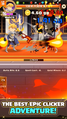 点击骑士(Clicker Knight: Incremental Idle RPG)手游截图0