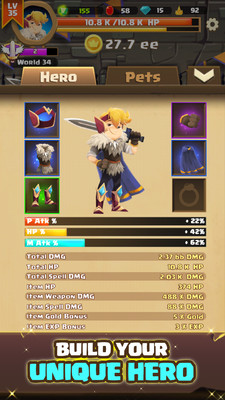 点击骑士(Clicker Knight: Incremental Idle RPG)手游截图1