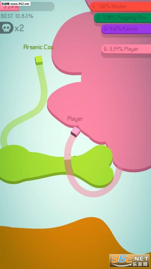 Paper.io 2纸片大战2官方版截图1