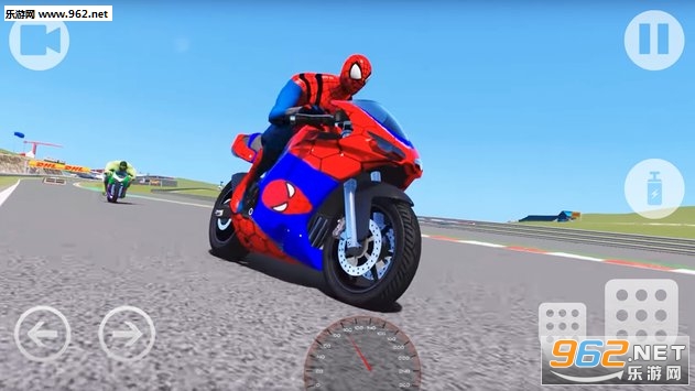 Super Hero Moto Bike Highway Racer 3d Racing Games安卓游戏截图0