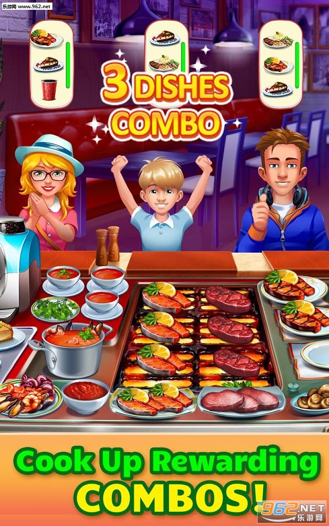 �����Cooking Craze: Crazy, Fast Restaurant Kitchen Game��׿���ͼ0