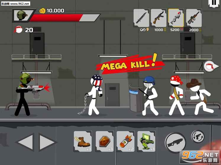 Stickman maverick : bad boys killer(火柴人特立独行坏男孩杀手安卓版)截图1