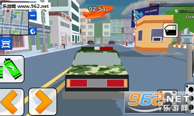 Blocky Army City Rush Racer(像素军队安卓版)截图0