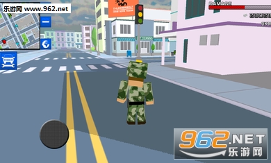 Blocky Army City Rush Racer(像素军队安卓版)截图2