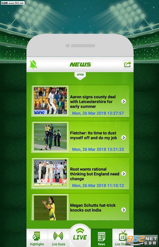 Live Cricket安卓版截图1