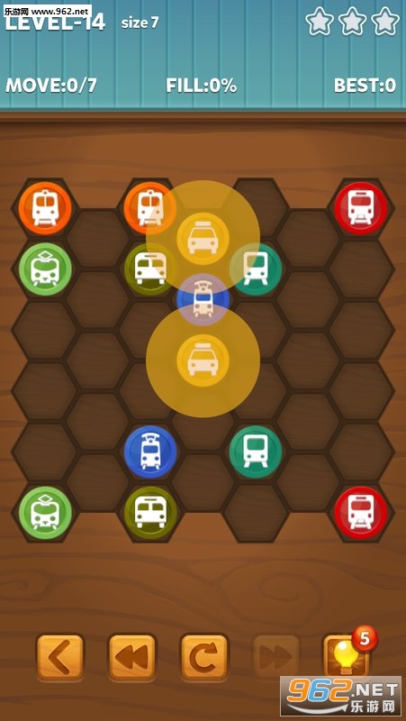 Line Connect: Hexa(老司机的优秀路线安卓版)截图0
