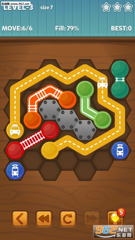 Line Connect: Hexa(老司机的优秀路线安卓版)截图2