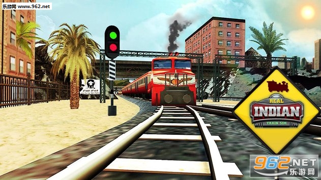 Real Indian Train Sim 2018(������ӡ�Ȼ�2018��׿��)��ͼ2