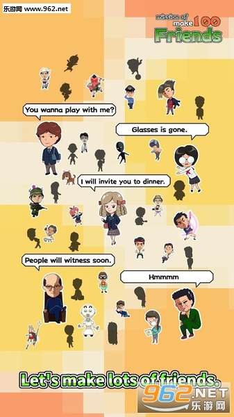 100 Friends交100个好友的任务安卓版截图2