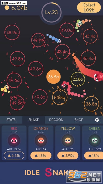 ̰���ߴ�����(Idle Snakes)��׿��v1.0.1��ͼ1