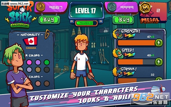 SuperStickBadminton(������ë��׿��)v1.4.2��ͼ1
