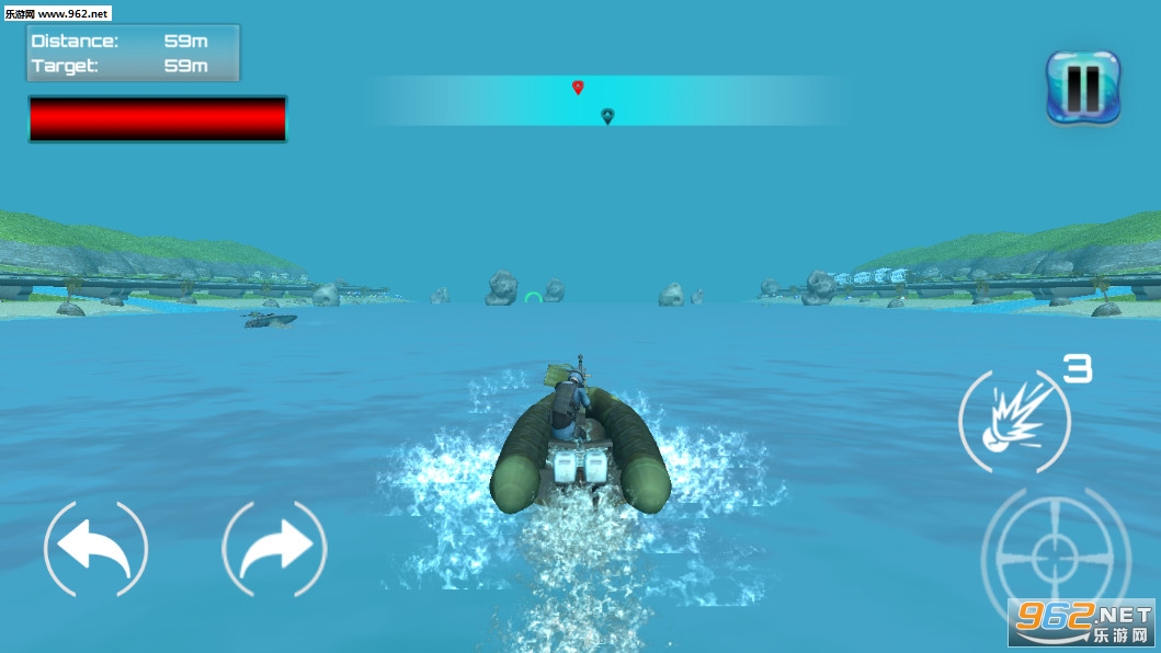 Speed Boat Shooting : Endless Racing(��ͧ���:�޾��ı�����׿��)��ͼ0