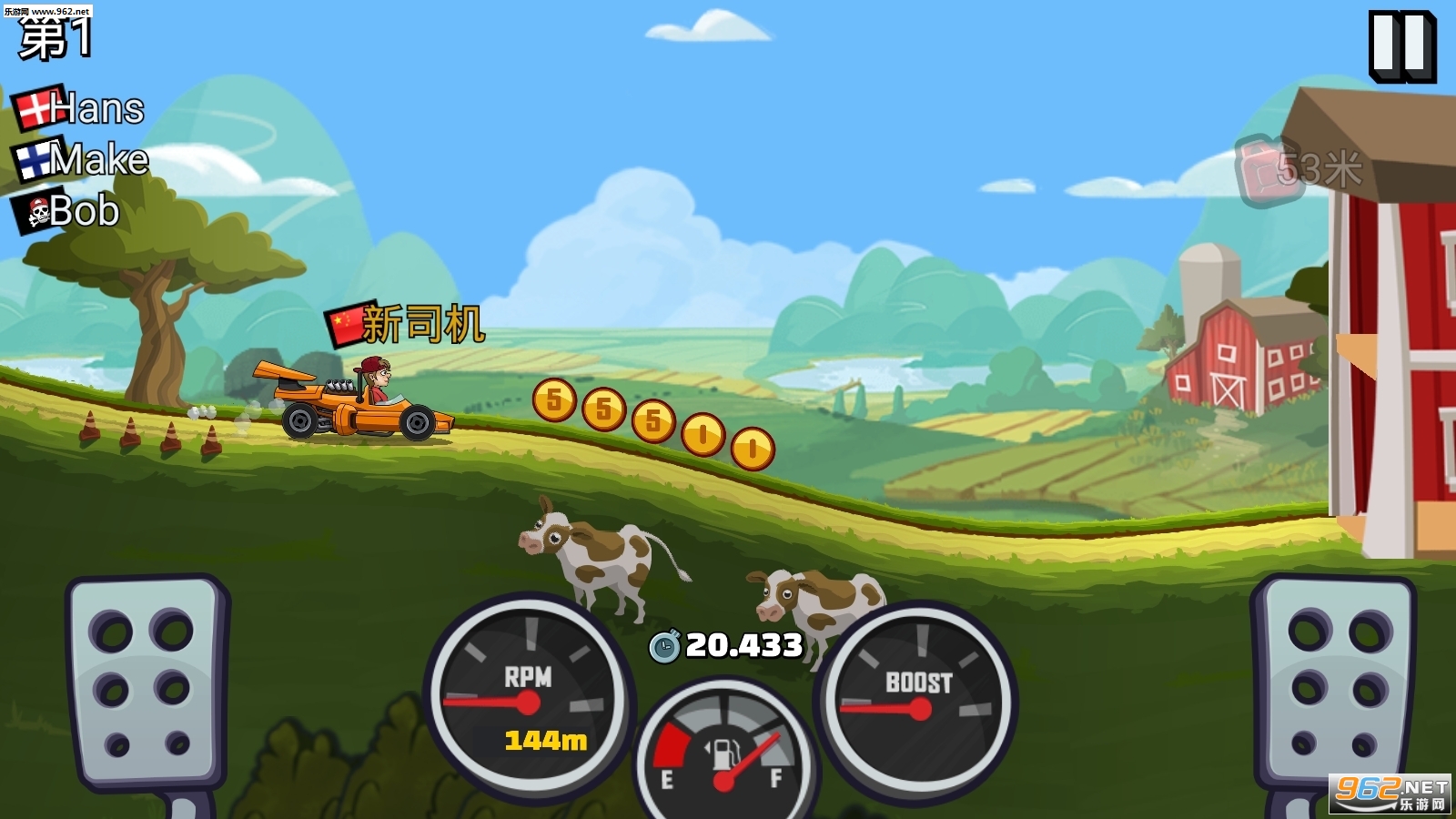 ��ɽ�����³�Lowrider��v1.46.0 (Hill Climb Racing)��ͼ1
