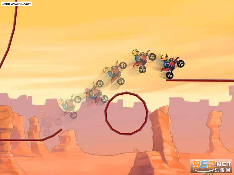 Bike Race(摩托车跑酷表演游戏)截图0