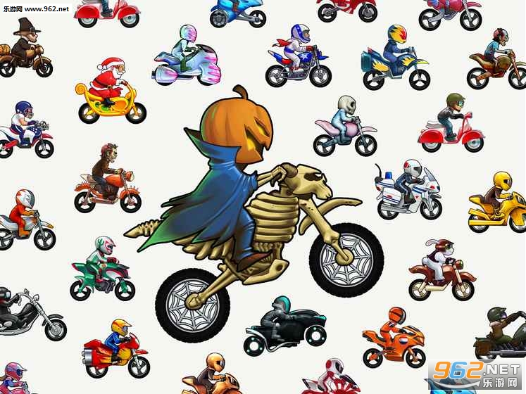 Bike Race(摩托车跑酷表演游戏)截图1