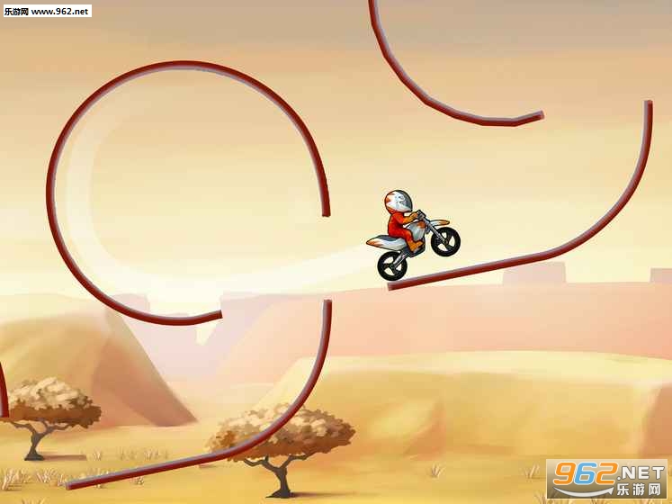 Bike Race(摩托车跑酷表演游戏)截图2