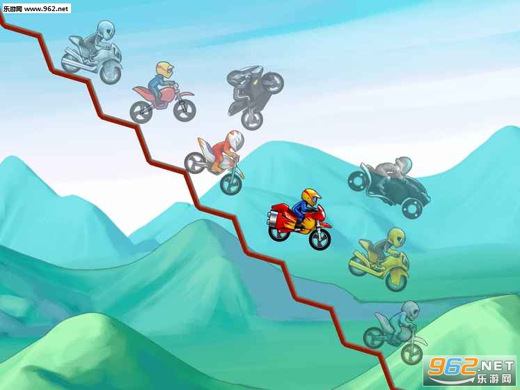 Bike Race(摩托车跑酷表演游戏)截图3