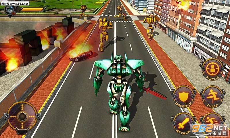 Futuristic Robots War Hero 3D��׿���ͼ0