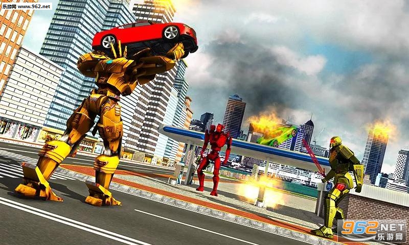 Futuristic Robots War Hero 3D��׿���ͼ1