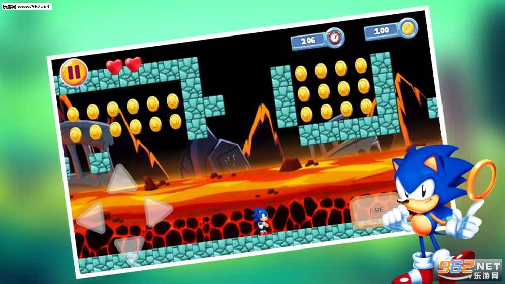 Blue Sonic Adventure(�����ð�������簲׿��)��ͼ0