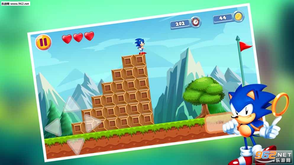 Blue Sonic Adventure(�����ð�������簲׿��)��ͼ4