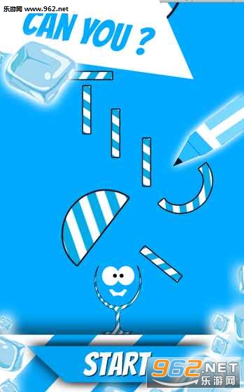Freezy happy ice glass - puzzle game(冰冻快乐冰玻璃杯安卓版)截图1