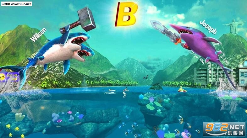 Double Head Shark Attack(˫ͷ���㹥�����°�)v4.9(Double Head Shark Attack)��ͼ2